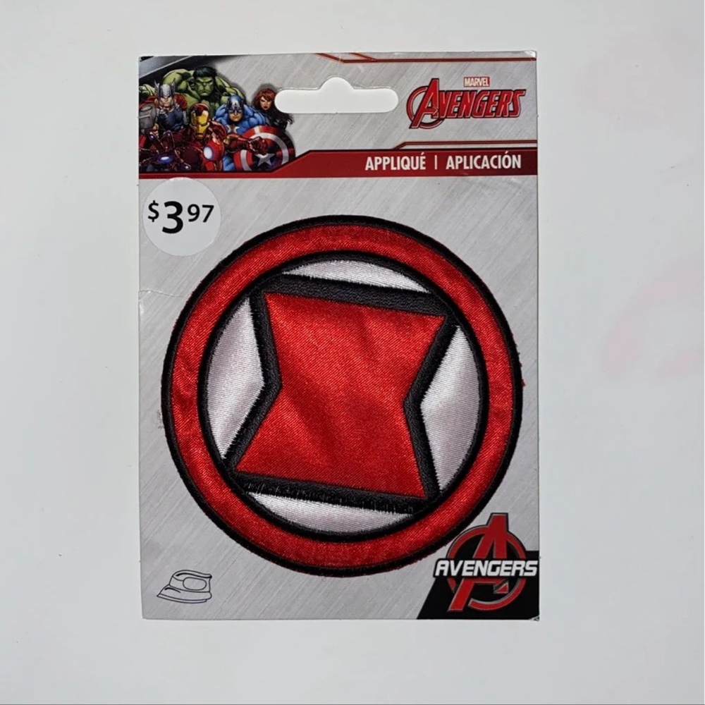 Black widow avengers marvel patch